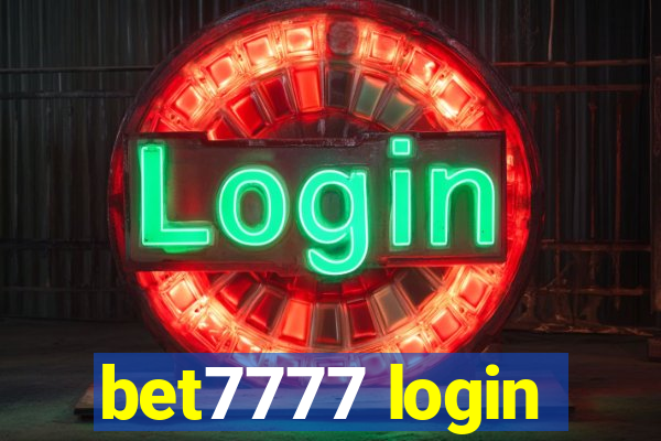 bet7777 login